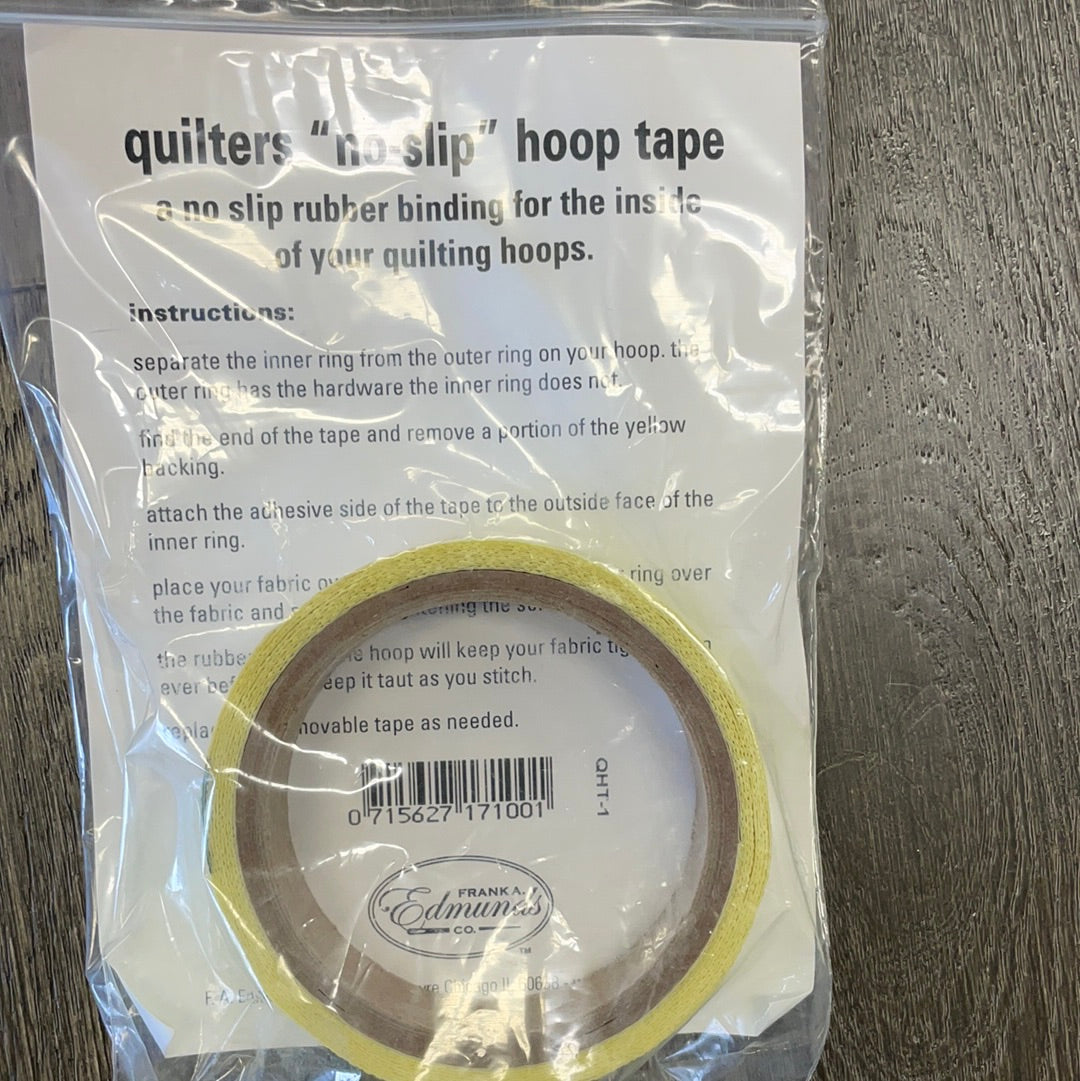 Quilters "No-Slip" Hoop Tape, 3/4" x 3 yards