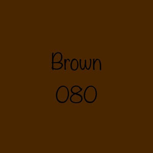 Oracal 651 Permanent Adhesive Vinyl Brown (080)