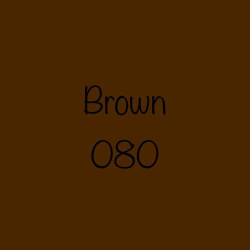 Oracal 651 Permanent Adhesive Vinyl Brown (080)