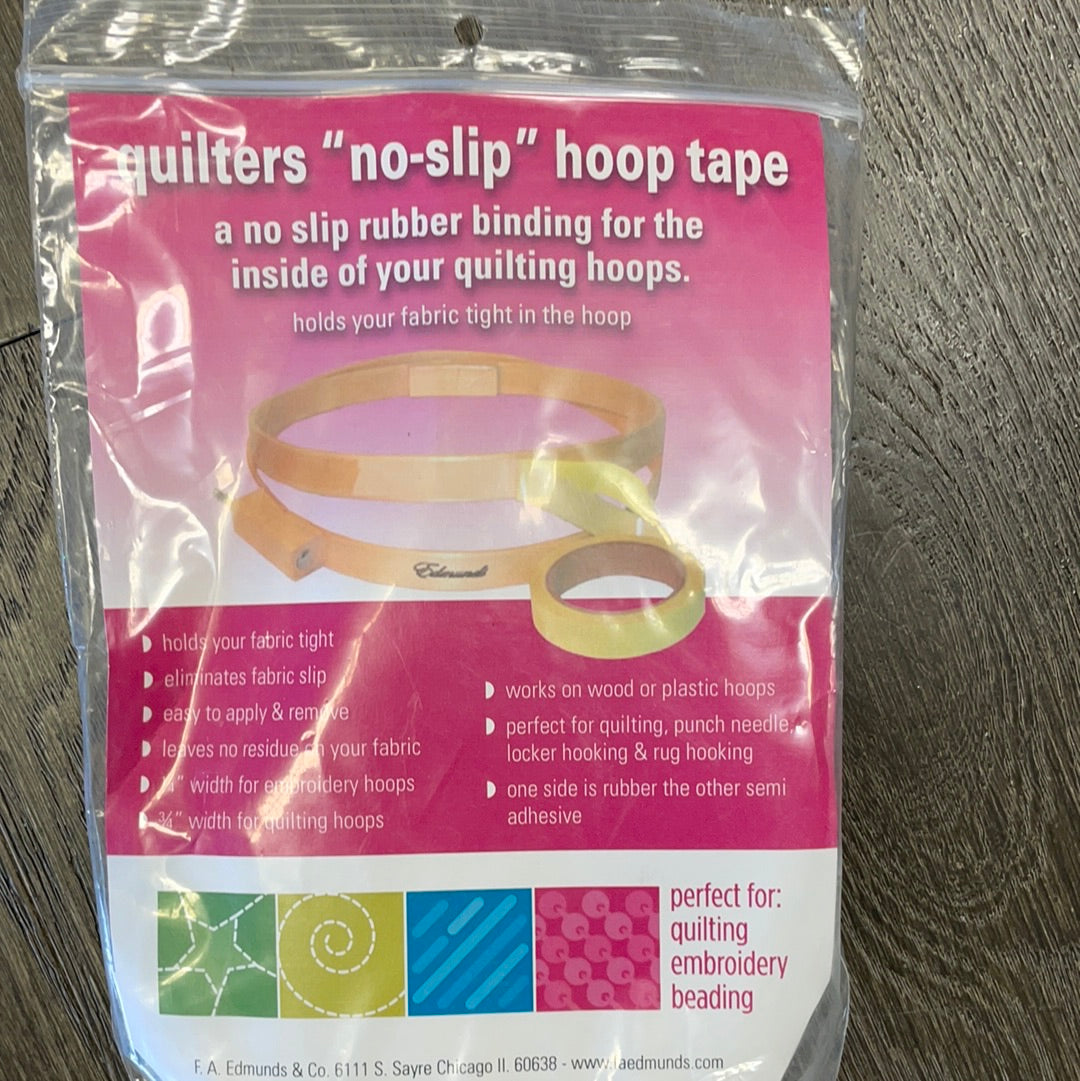 Quilters "No-Slip" Hoop Tape, 3/4" x 3 yards