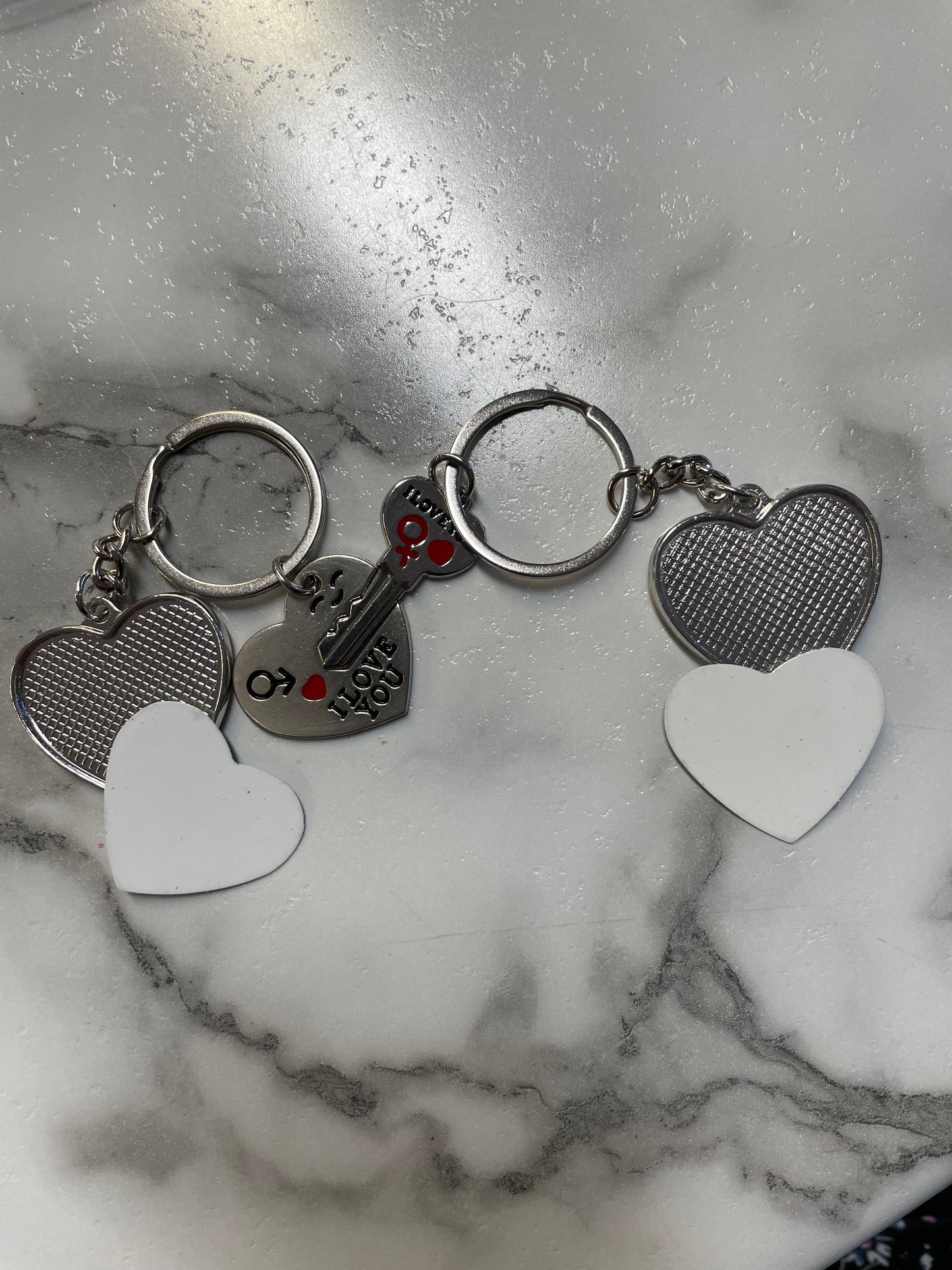 Love Keychains Set for Sublimation