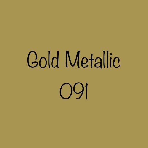 Oracal 651 Permanent Vinyl Gold (091)