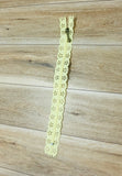 20 cm Lace Zipper