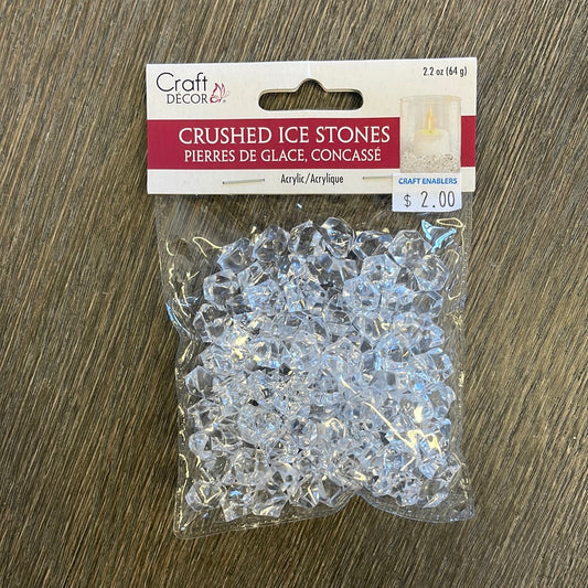 Small Crushed Ice Stones - Acrylic