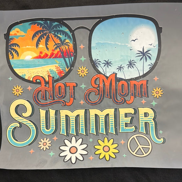 Hot Mom Summer DTF Print Transfer
