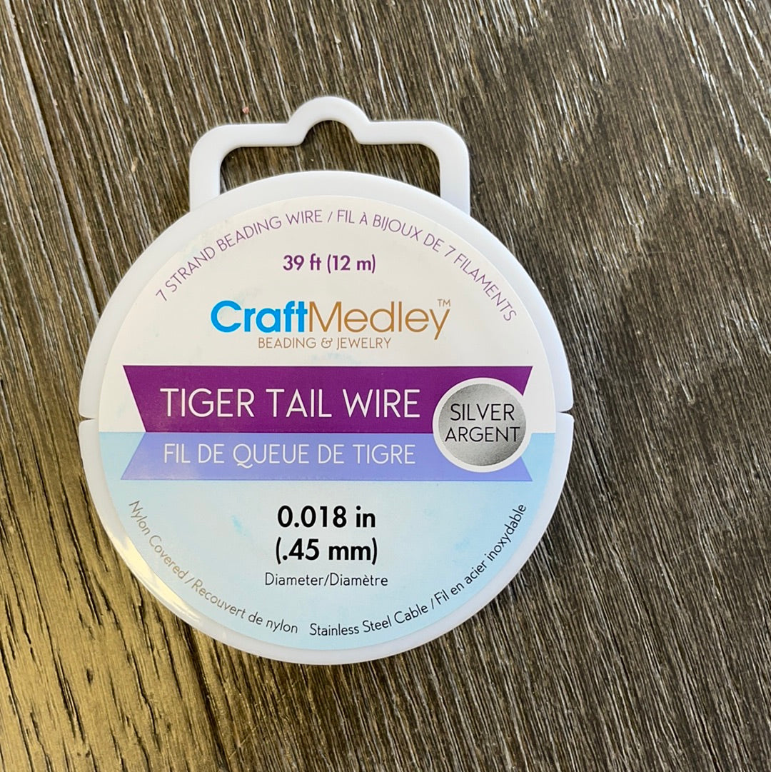 Tiger Tail Jewelry Wire .45MM