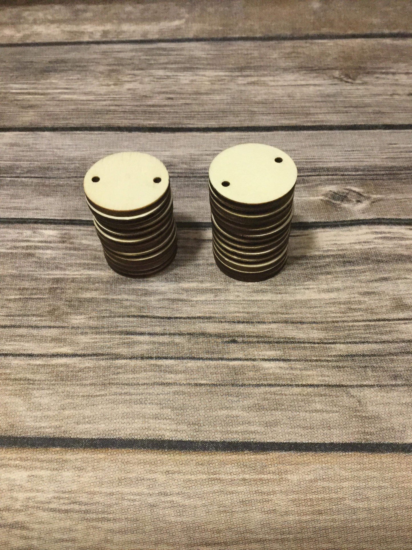 Wood Disks - 25mm -Birthday  Board
