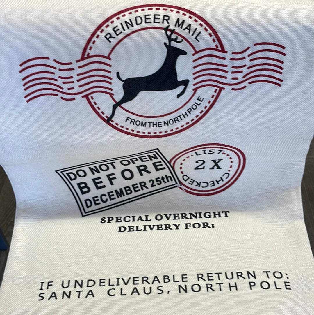 Reindeer Mail Santa Sacks - Sublimation