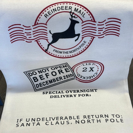 Reindeer Mail Santa Sacks - Sublimation