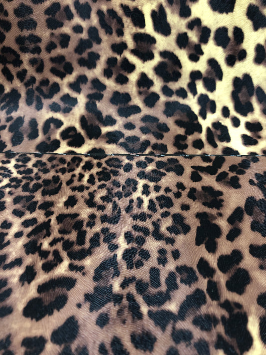 Animal Hide - Leopard - Faux Leather