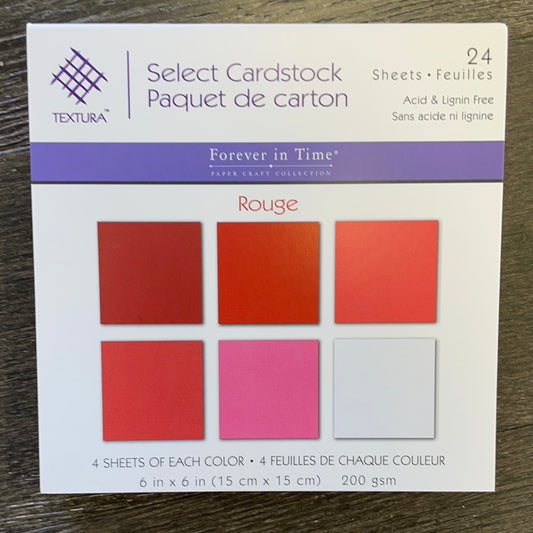 Small Cardstock Collection - Rouge