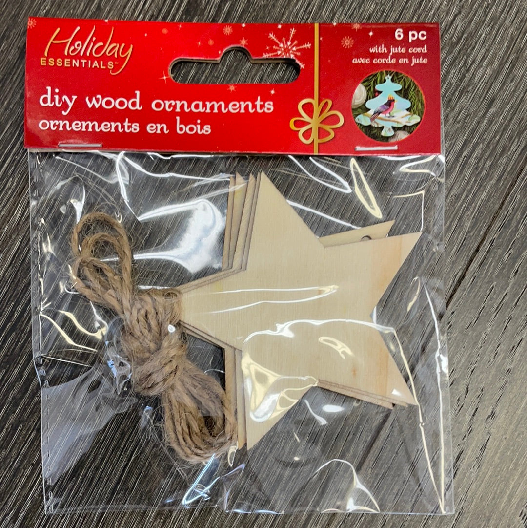 DIY Wood Ornaments