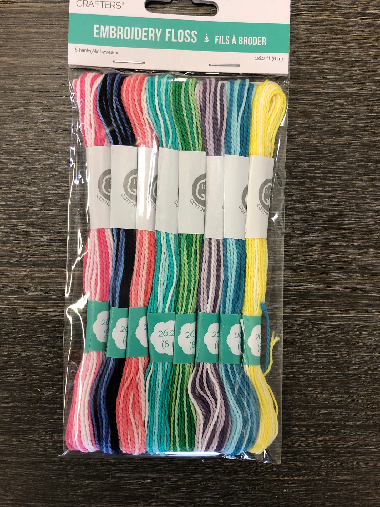 Cotton Embroidery Floss Pack of 8