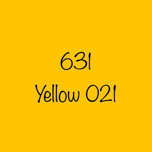 Oracal 631 Removable Vinyl Yellow (021)