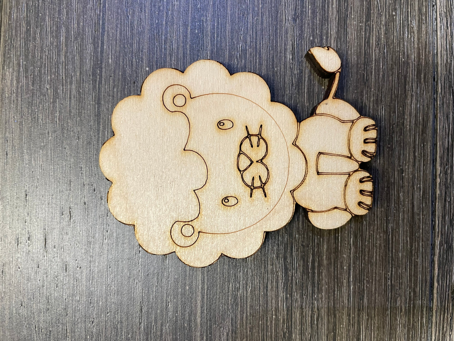 Laser cut Lion