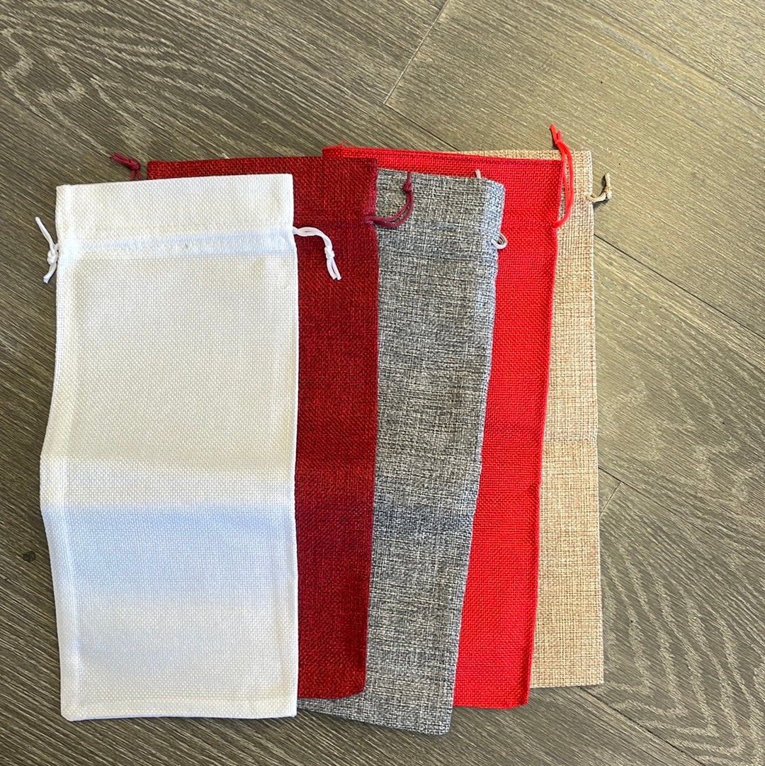 Linen Wine Bags