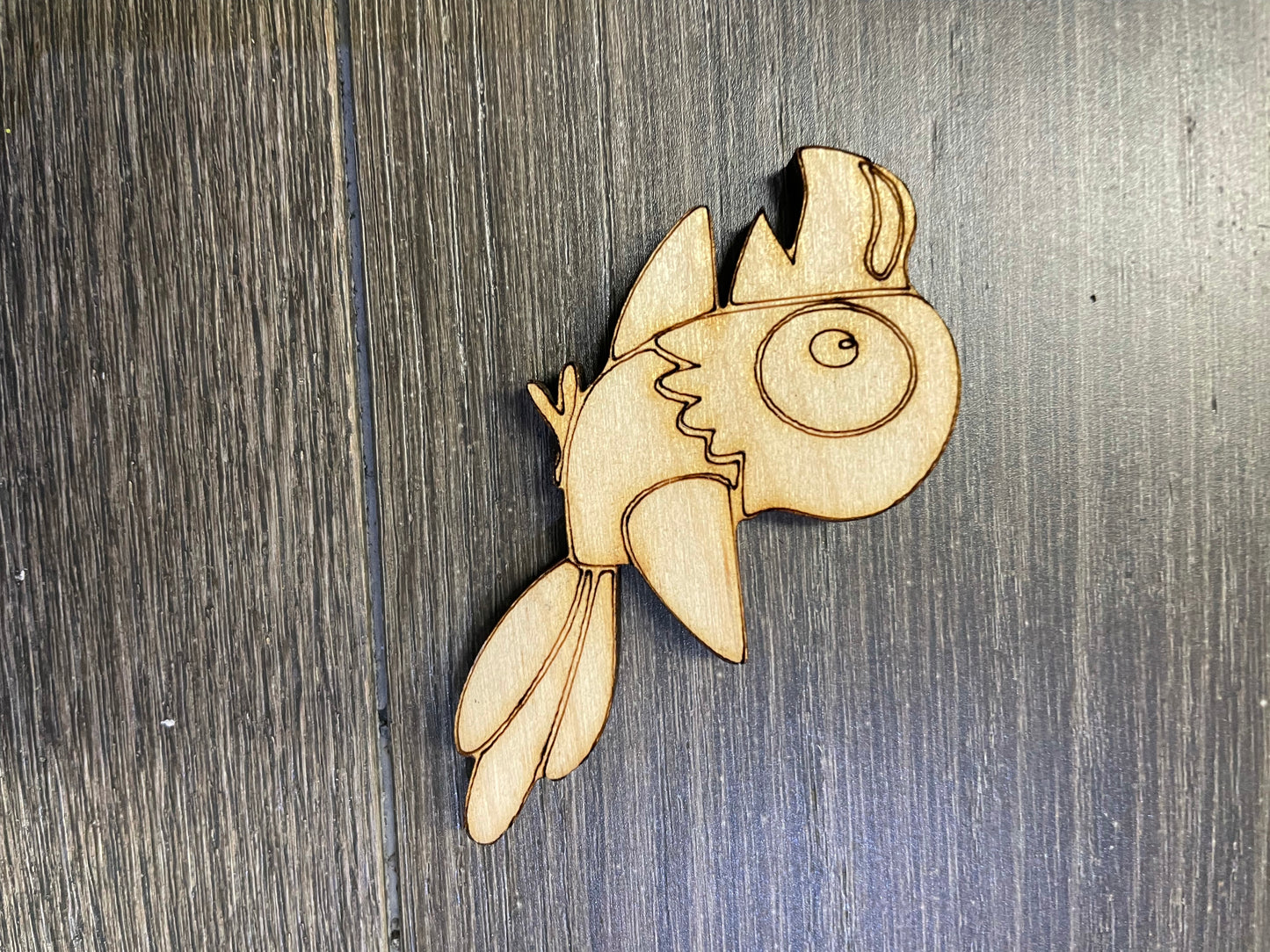 Laser cut Wood Toucan