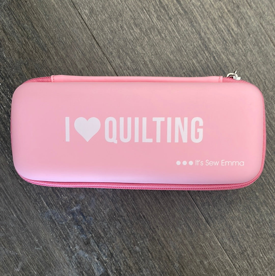 I Love Quilting Rotary Cutter Case