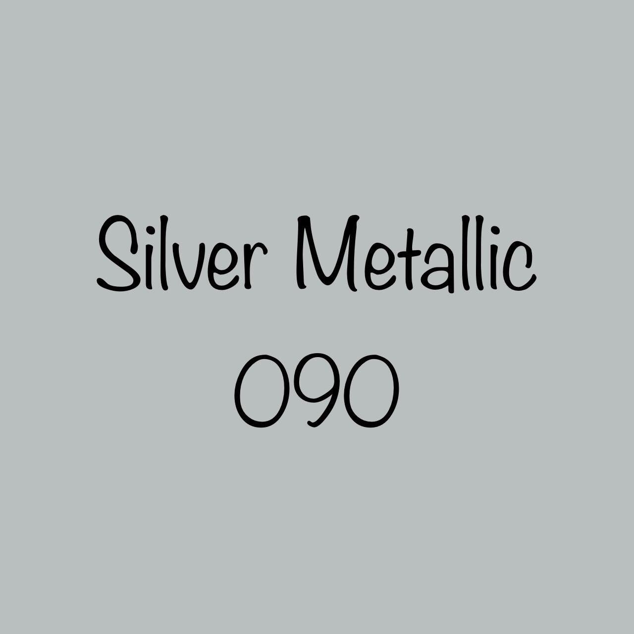 Oracal 631 Removable Vinyl Silver Grey Metallic (090)