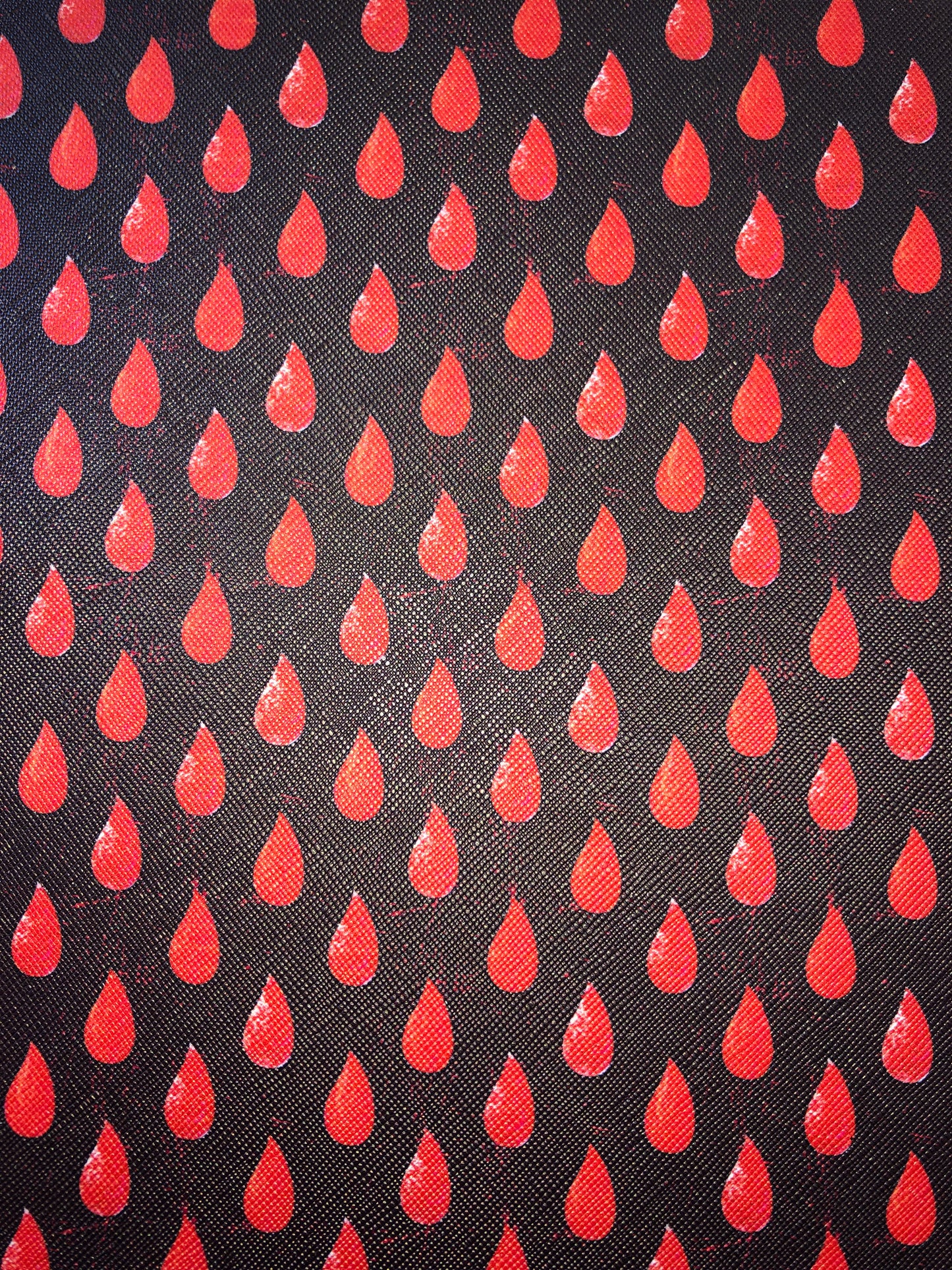 Blood Drops Faux leather