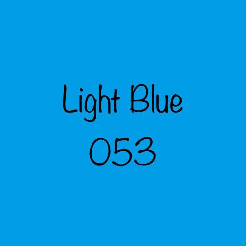 Oracal 651 Permanent Vinyl Light Blue (053)