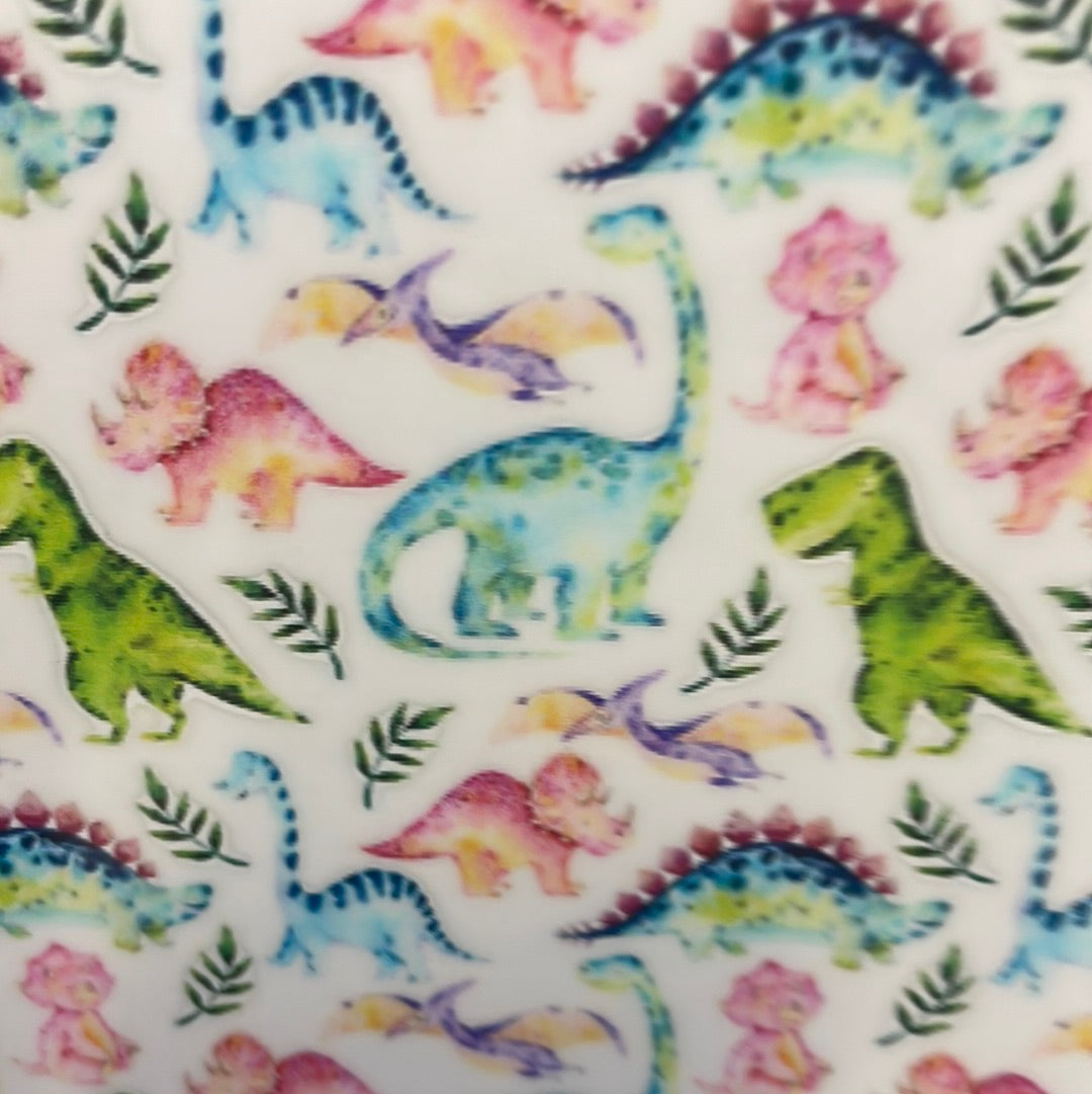 Mini Dinosaurs Patterned HTV