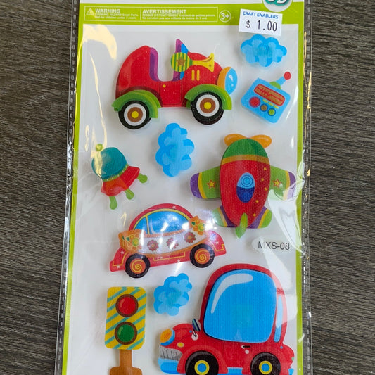 Pop Up 3D Stickers