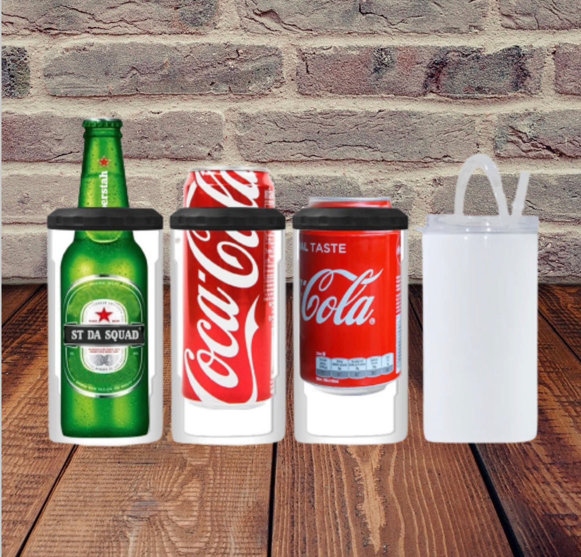 4 In 1 Can/Bottle Cooler 16 oz