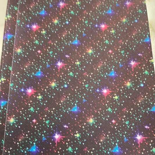 Cosmic stars Faux leather