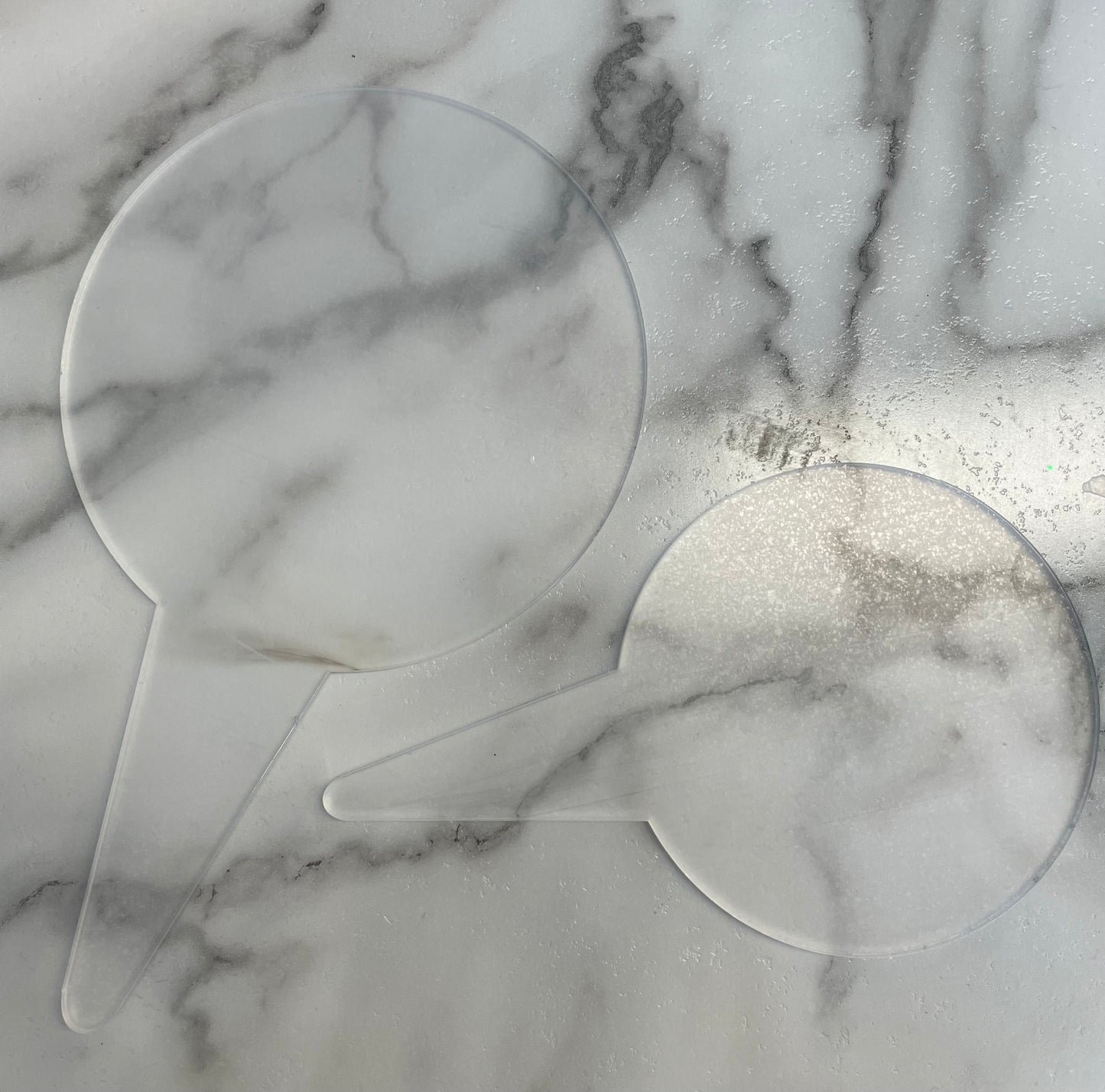 Round Cake Topper Acrylic