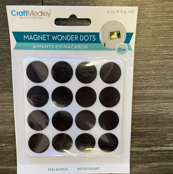 Magnet Wonder Dots 3/4 Inch