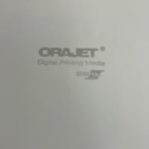 Orajet 1917 Printable Adhesive Vinyl sheets