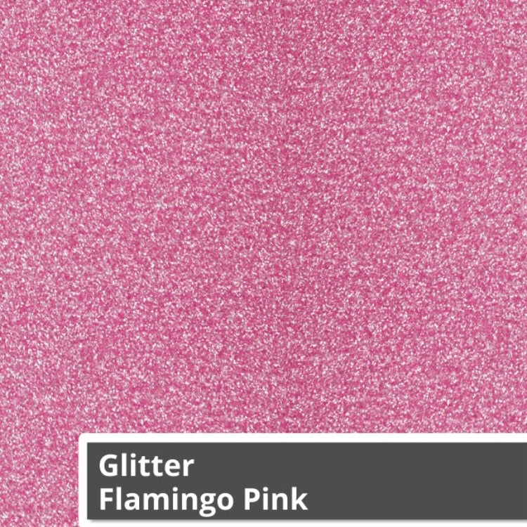 Siser Glitter HTV Flamingo Pink