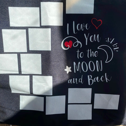 Plush Love you to the Moon & Back Pillow Covers