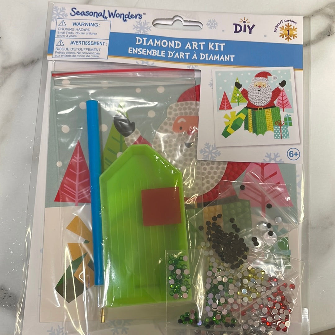 Santa Diamond Art Kit