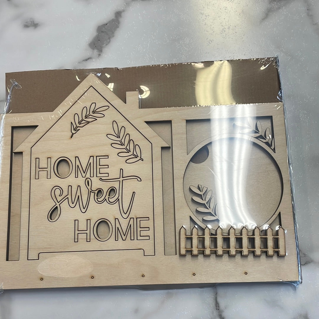 Home Sweet Home Keyholder DIY