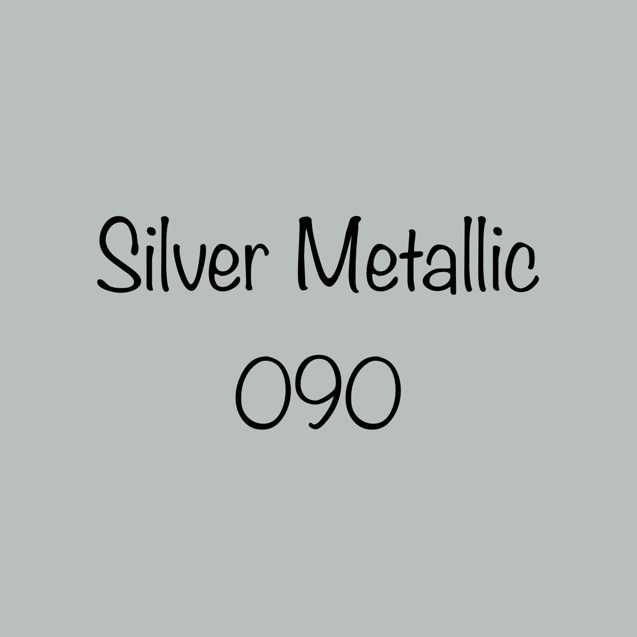 Oracal 651 Permanent Vinyl Silver Metallic (090)