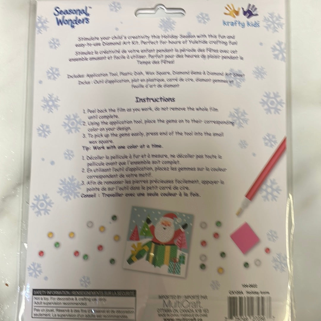 Santa Diamond Art Kit