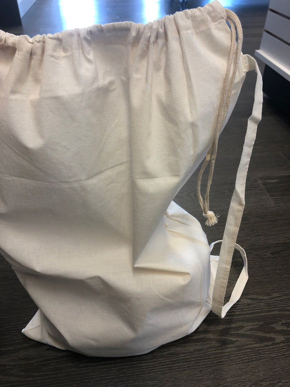 Cotton Laundry Bag with shoulder strap