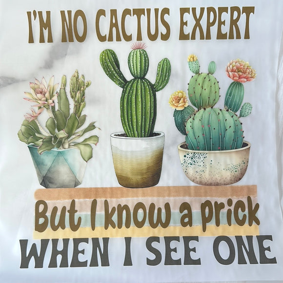 Cactus Expert DTF Print Transfer