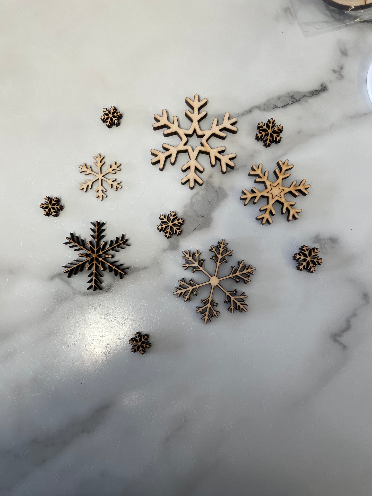 Assorted Birch Snowflakes