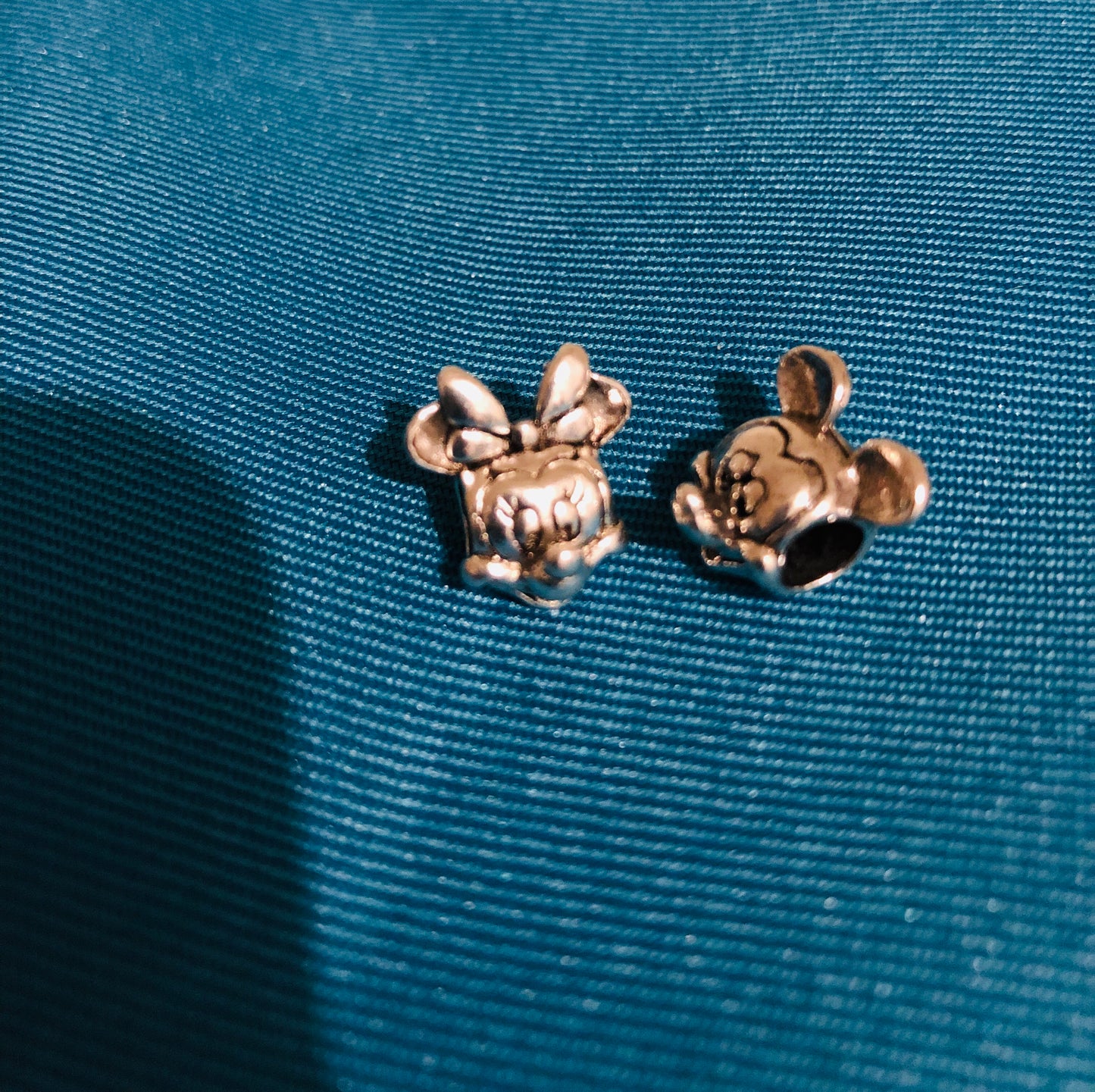 Mr and Mrs Mouse charms