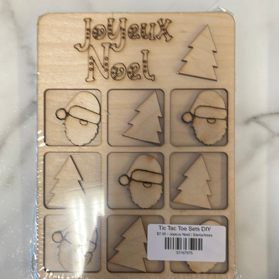 Tic Tac Toe Sets DIY