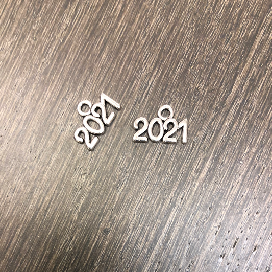 2021 Ornament Charms - Pack of 20