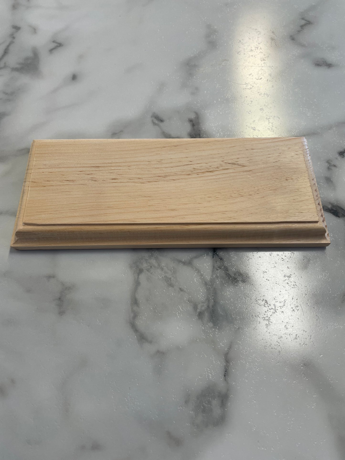 Wood sign blank routered