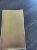 Glossy Gold Metallic Small Litchi Faux leather