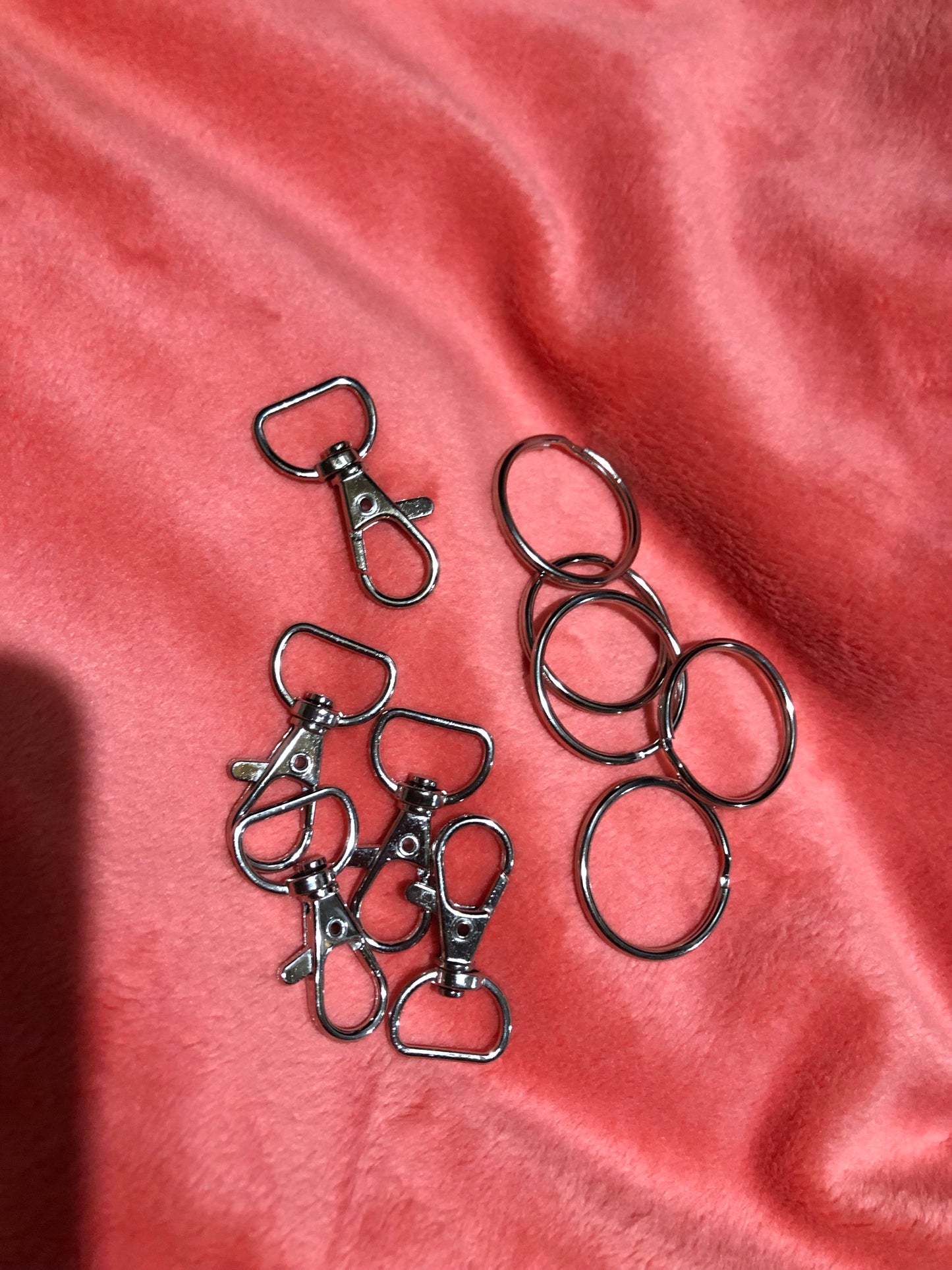 Swivel Key Ring Snap on Clasp and Ring