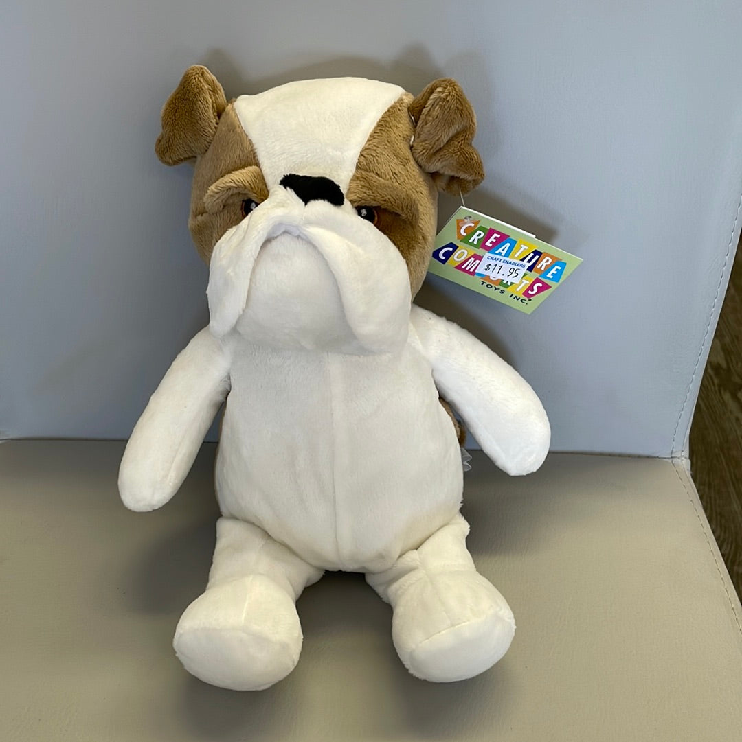 Cuddle Pal Bulldog 8"