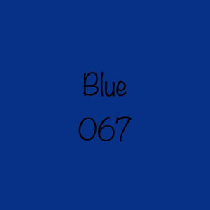 Oracal 651 Permanent  Vinyl Blue (067)