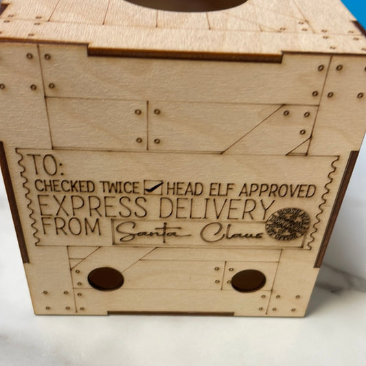 Elf shipping Crate